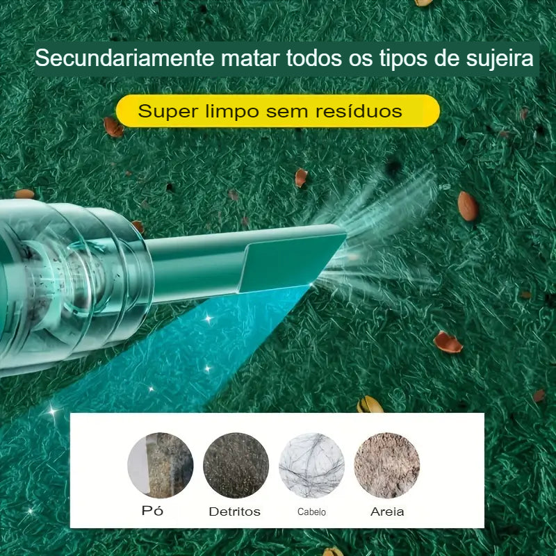 Aspirador de pó portátil sem fio para carro - 🔥Promoção de último dia 50% OFF